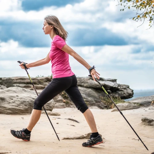 Jitka Kocova Nordic walking